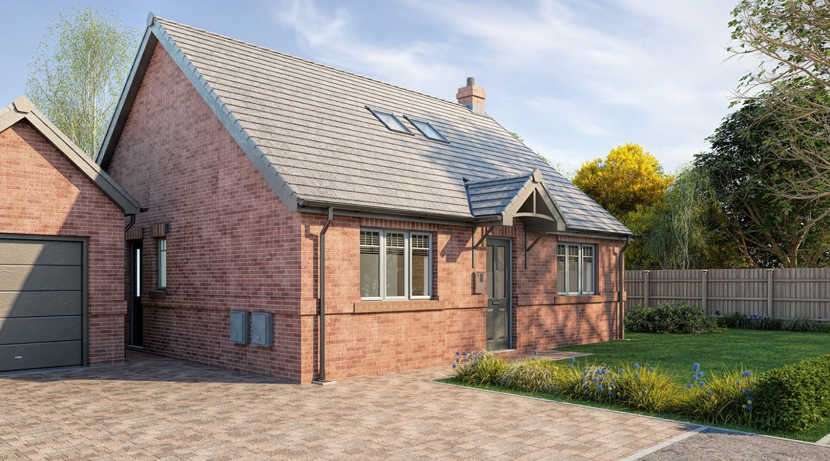 The Larch Front Exterior
