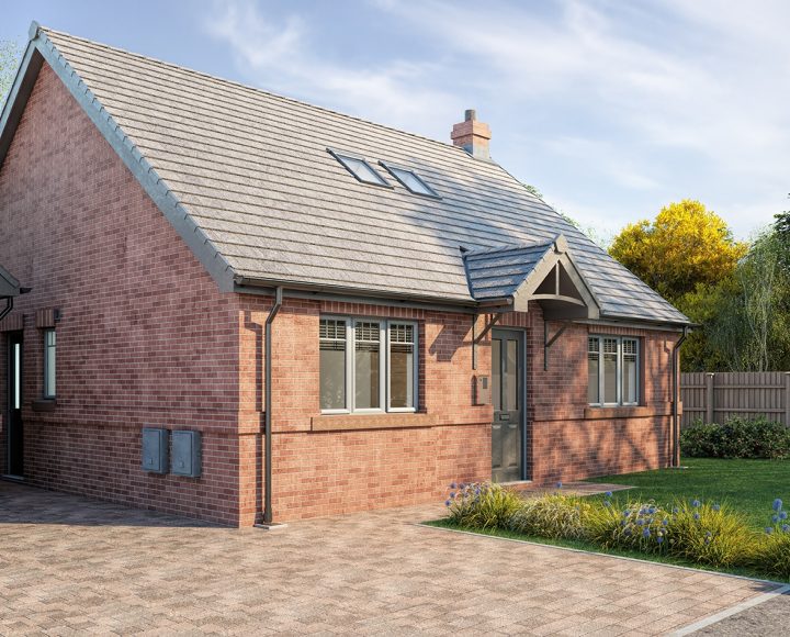 The Larch Front Exterior